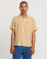 LA Ornament Short Sleeve Shirt - Ochre | RVCA US