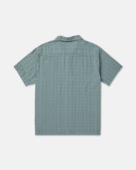 Vacancy Short Sleeve Shirt - Lead | RVCA for sale