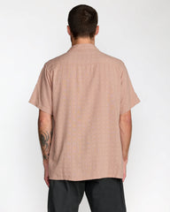 Vacancy Short Sleeve Shirt - Pale Mauve | RVCA on sale
