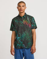 Hawaii Palms Short Sleeve Shirt - Black | RVCA outlet
