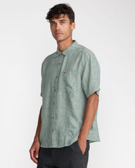 Mellowist Short Sleeve Shirt - Jade | RVCA on sale