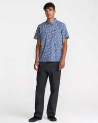 Breezy Short Sleeve Shirt - Vintage Blue | RVCA near me