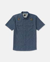 Rosa Chambray Shirt - Indigo | RVCA outlet