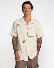 Mel G Moonlight Short Sleeve Shirt - Antique White | RVCA online