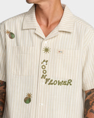 Mel G Moonlight Short Sleeve Shirt - Antique White | RVCA online