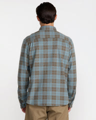 VAcancy Flannel Long Sleeve Shirt - Lead | RVCA online