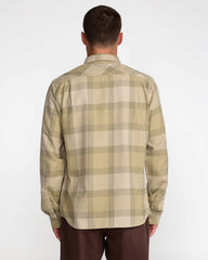 That'll Work Flannel Long Sleeve - Light Khaki | RVCA sale
