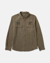 Mel G Moon Flower Long Sleeve Shirt - Mushroom | RVCA on sale