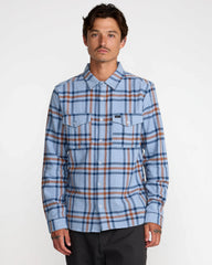 Hughes Flannel - Chambray | RVCA sale