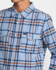 Hughes Flannel - Chambray | RVCA sale