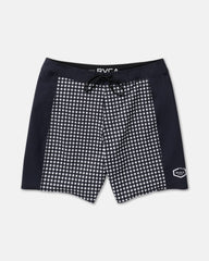 Hawaii Apex 2 Boardshort 18" - Black White | RVCA online