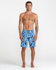 Steady Stripe Trunks - Vintage Blue | RVCA outlet