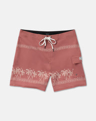 Exotica 17" Boardshorts - Burnt Red | RVCA US