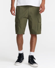 Dayshift Cargo Shorts - Olive | RVCA on sale