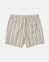 Exotica Seersucker Elastic 17" - Light Khaki | RVCA discount