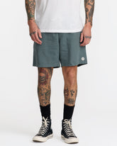 Sands Elastic 17" Shorts - Balsam Green | RVCA for sale