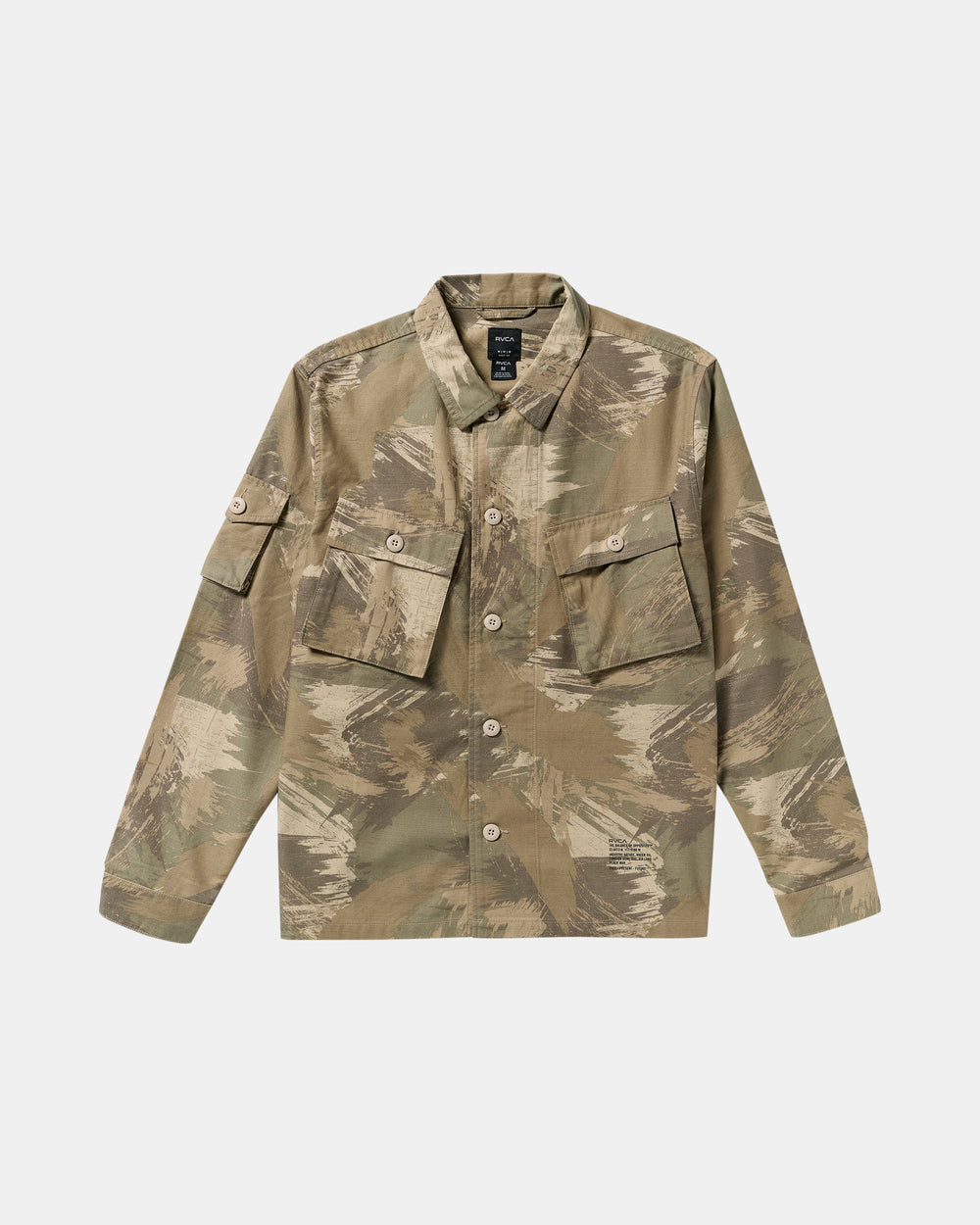 Mil Jacket - Khaki Camo | RVCA outlet