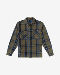 Flight Risk Shirt Jacket - Hunter Green | RVCA sale