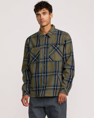 Flight Risk Shirt Jacket - Hunter Green | RVCA sale