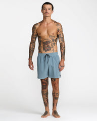 VA Pigment Elastic 16" Shorts - Lead | RVCA online