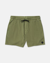 VA Pigment Elastic Short Trunk 16" - Martini Olive | RVCA outlet