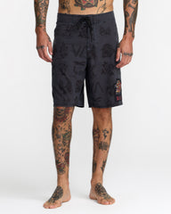 Kaleb Boardshorts - Black | RVCA discount