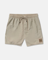 Crest Elastic 17" Shorts - Covert Green | RVCA US