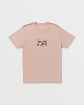 MNT RVCA Short Sleeve Tee - Pale Mauve | RVCA discount