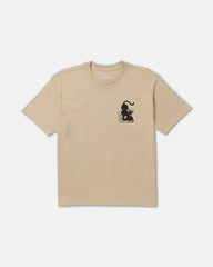 Burner Short Sleeve Tee - Khaki | RVCA on sale