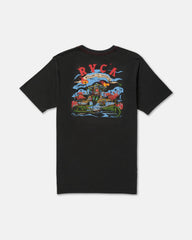 Welcome To RVCA Short Sleeve Tee - Pirate Black | RVCA near me