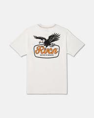 On Wings Short Sleeve Tee - Antique White | RVCA US