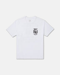 Security Code Tee - White | RVCA US