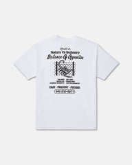 Security Code Tee - White | RVCA US