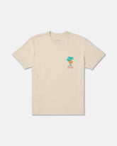 Frond Mural Short Sleeve Tee - Ceramic | RVCA on sale