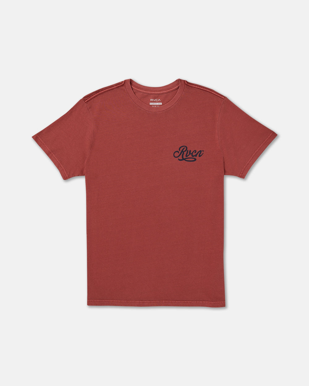 Emscript Short Sleeve Tee - Dusty Red | RVCA for sale