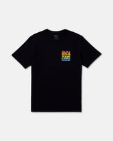 Screen Fade Short Sleeve Tee - Black | RVCA near me