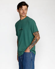 Olde Rvca Short Sleeve Tee - Grass Green | RVCA sale