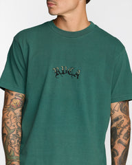 Olde Rvca Short Sleeve Tee - Grass Green | RVCA sale