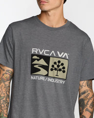 Harvester Short Sleeve Tee - Smoke | RVCA US