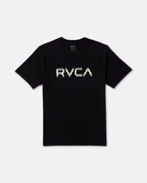 Big RVCA Glitch Short Sleeve Tee - Black | RVCA discount