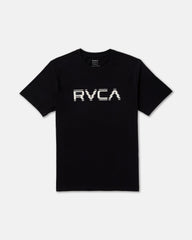 Big RVCA Glitch Short Sleeve Tee - Black | RVCA discount