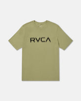 Big RVCA Glitch Short Sleeve Tee - Ranger Green | RVCA for sale