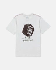 RVCA Evolution Short Sleeve Tee - Antique White | RVCA on sale