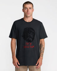 RVCA Evolution Short Sleeve Tee - Pirate Black | RVCA for sale