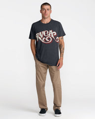 Classic Short Sleeve Tee - Pirate Black | RVCA for sale