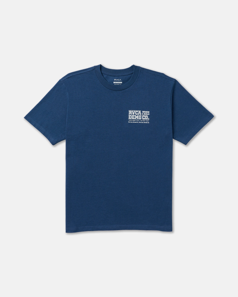 Demo Short Sleeve Tee - Dark Denim | RVCA US