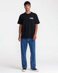 Spangled Short Sleeve Tee - Black | RVCA online