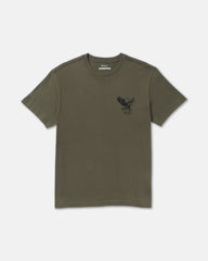 Soaring Short Sleeve Tee - Fatigue | RVCA on sale