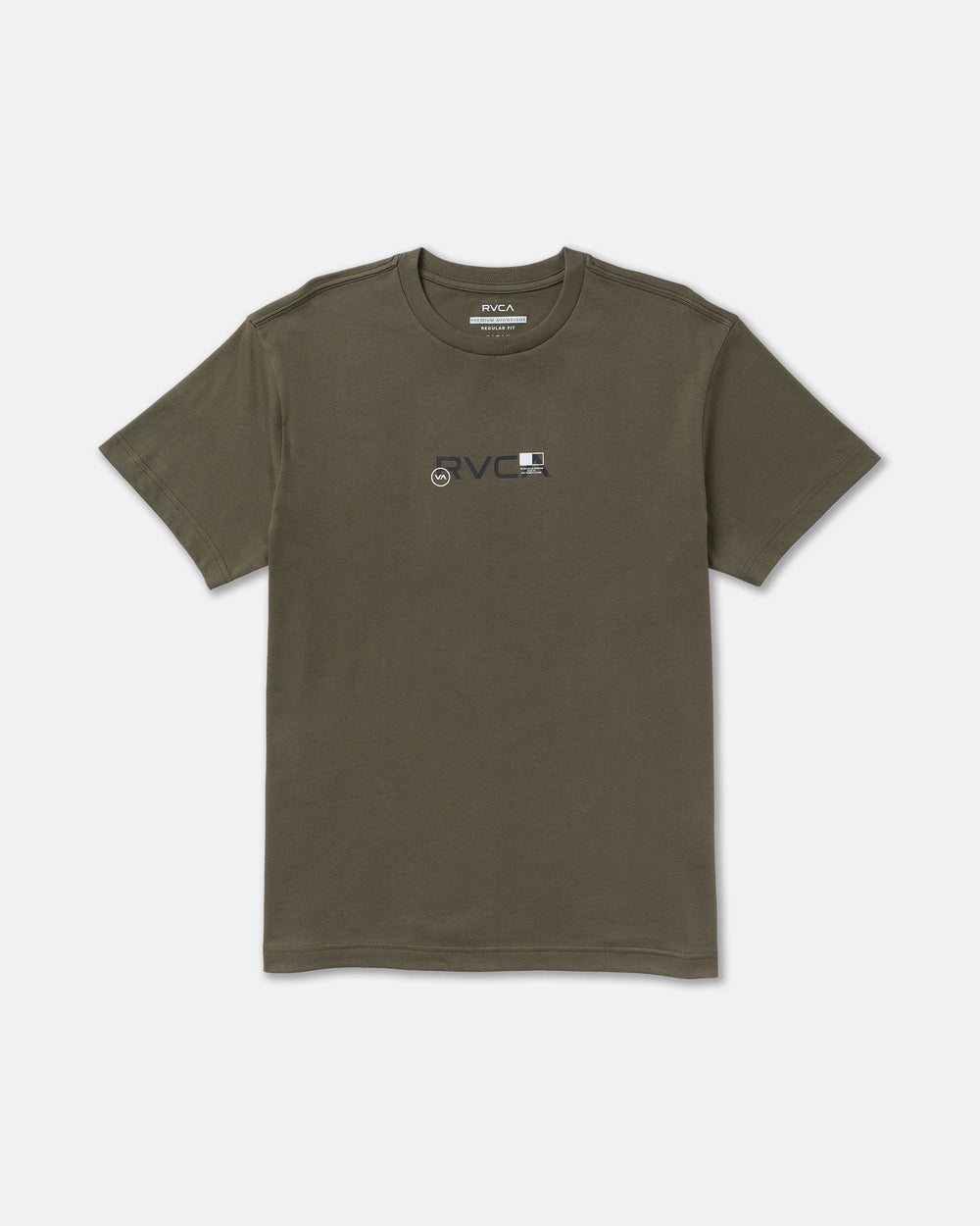 Small RVCA Icons Short Sleeve Tee - Fatigue | RVCA outlet