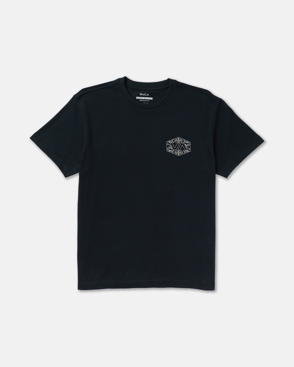 Hex Filigre Short Sleeve Tee - Black | RVCA sale